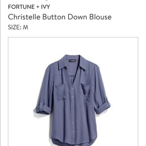Stitch fix tab sleeve blouse